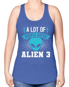 A lot of people hated alien 1# - ufo -Racerback Tank