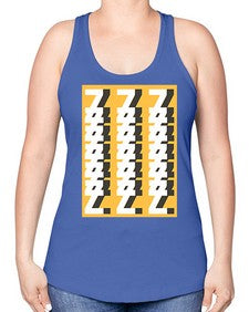 Abstract Shape 187# - art pop art -Racerback Tank
