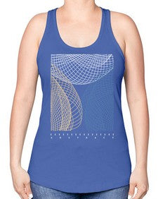 Abstract Shape 204# - art pop art -Racerback Tank