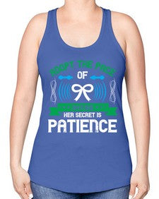 Adopt the pace of nature her secret is patience Style 50# - Self awareness -Racerback Tank