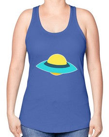 Alien 60# - ufo -Racerback Tank