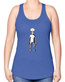 Alien 64# - ufo -Racerback Tank
