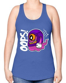 Baby oops 9# - cartoon general -Racerback Tank