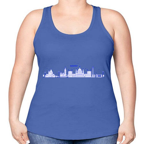 Budapest 511# - cities -Racerback Tank