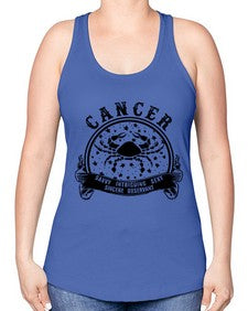 Cancer 13# - cancer -Racerback Tank