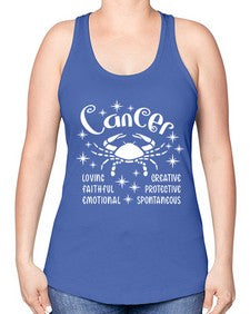 Cancer 150# - cancer -Racerback Tank