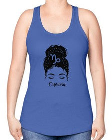 Capricorn Woman - capricorn -Racerback Tank