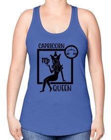 Capricorn queen 194# - capricorn -Racerback Tank