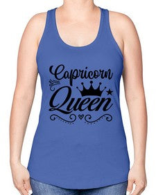 Capricorn queen 196# - capricorn -Racerback Tank