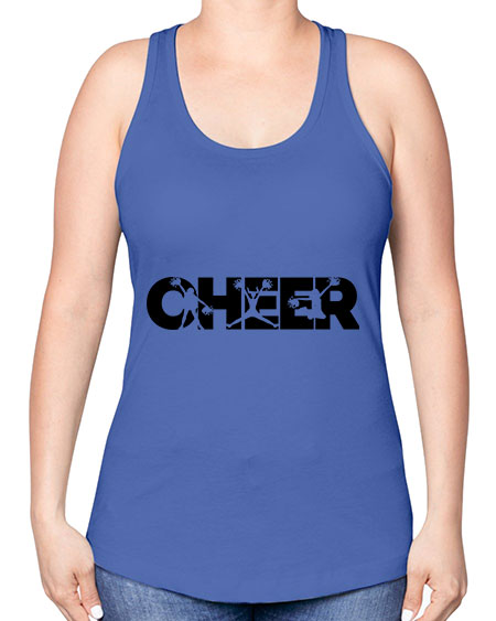 Cheer 1394# - cheer -Racerback Tank