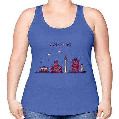 Colombo 599# - cities -Racerback Tank