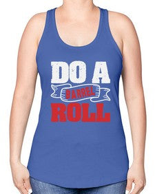 Do a barrel roll 5# - video games -Racerback Tank