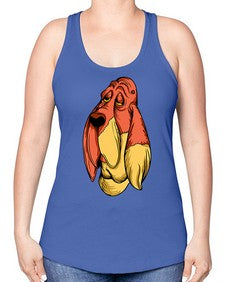 dog 99# - dogs -Racerback Tank