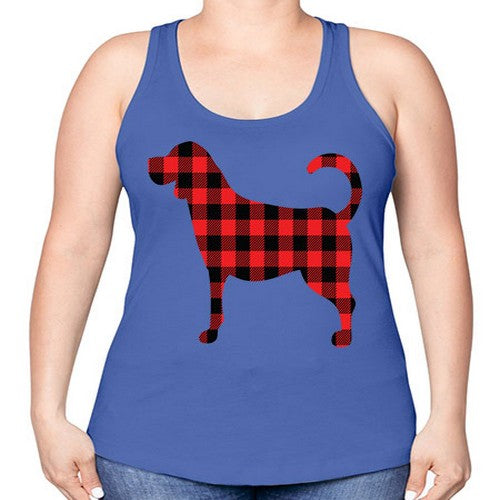 Dog Style 106# - dogs -Racerback Tank