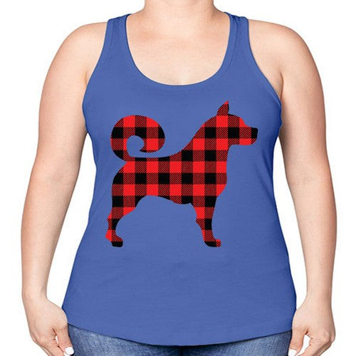 Dog Style 109# - dogs -Racerback Tank