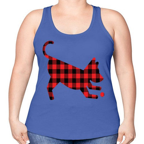 Dog Style 114# - dogs -Racerback Tank