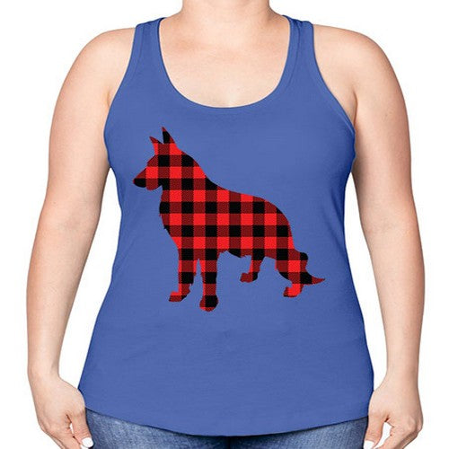 Dog Style 115# - dogs -Racerback Tank
