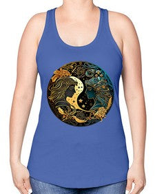 Gemini 216# - gemini -Racerback Tank