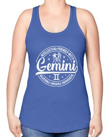 Gemini 226# - gemini -Racerback Tank