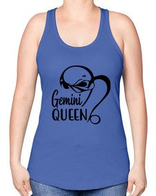 Gemini queen 231# - gemini -Racerback Tank