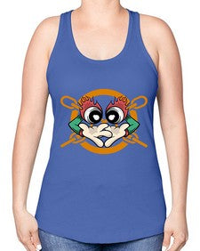 Good mantra 132# - cartoon general -Racerback Tank