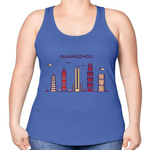 Guangzhou 790# - cities -Racerback Tank