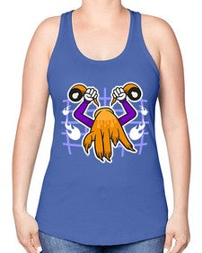 Haunted spy 137# - cartoon general -Racerback Tank