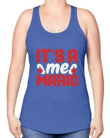 Its ame Mario 29# - video games -Racerback Tank