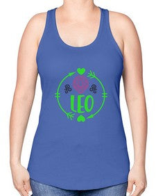 Leo 283# - leo -Racerback Tank