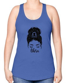 Libra Woman - libra -Racerback Tank