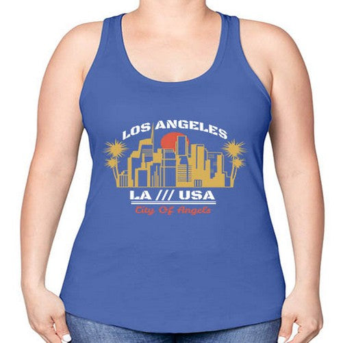 Los Angeles 1162# - cities -Racerback Tank