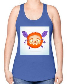 Monster 180# - cartoon general -Racerback Tank