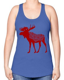 MooseMandala 940# - mandala -Racerback Tank