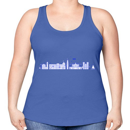 Nice 1488# - cities -Racerback Tank