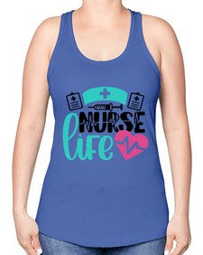 Nurse Life Style Style 1174# - nurse -Racerback Tank