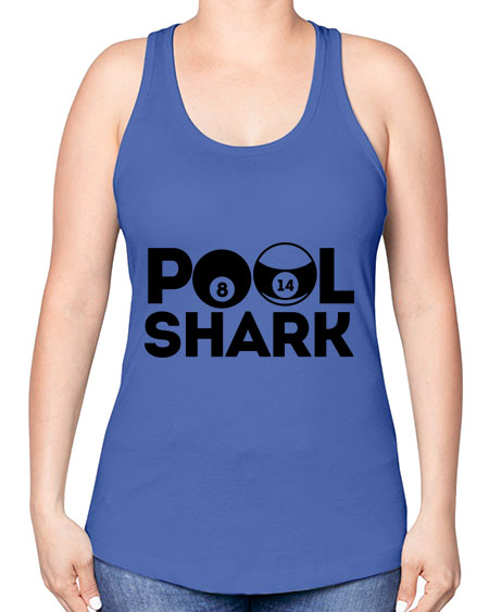Pool shark 566# - billards -Racerback Tank