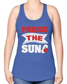 Praise the sun 42# - video games -Racerback Tank