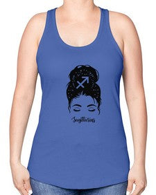 Sagittarius Woman - sagittarius -Racerback Tank