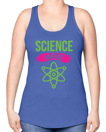 Science Magic 69# - general science -Racerback Tank