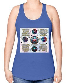 Straight Cancer 470# - cancer -Racerback Tank