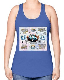 Straight pisces 475# - pisces -Racerback Tank