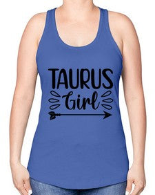 Taurus girl 500# - taurus -Racerback Tank
