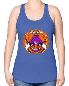 The super egg 253# - cartoon general -Racerback Tank