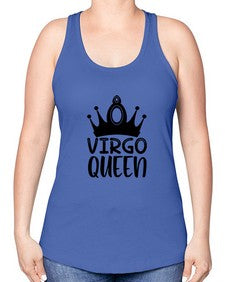 Virgo queen 539# - virgo -Racerback Tank