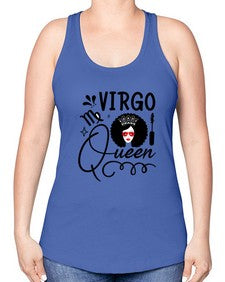 Virgo queen 541# - virgo -Racerback Tank