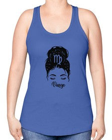 Virgo woman - virgo -Racerback Tank