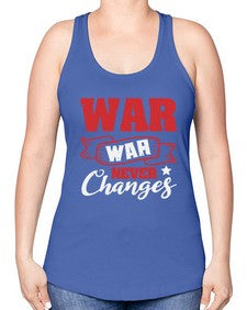 War War never changes 53# - video games -Racerback Tank