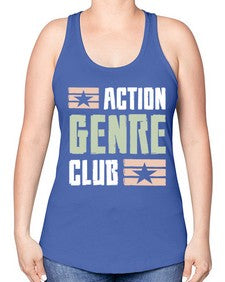 action genre club 59# - video games -Racerback Tank