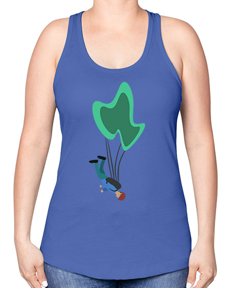 all in one 12# - parachute -Racerback Tank
