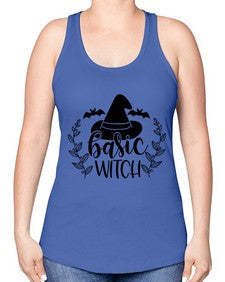 basic witch 50# - witch -Racerback Tank
